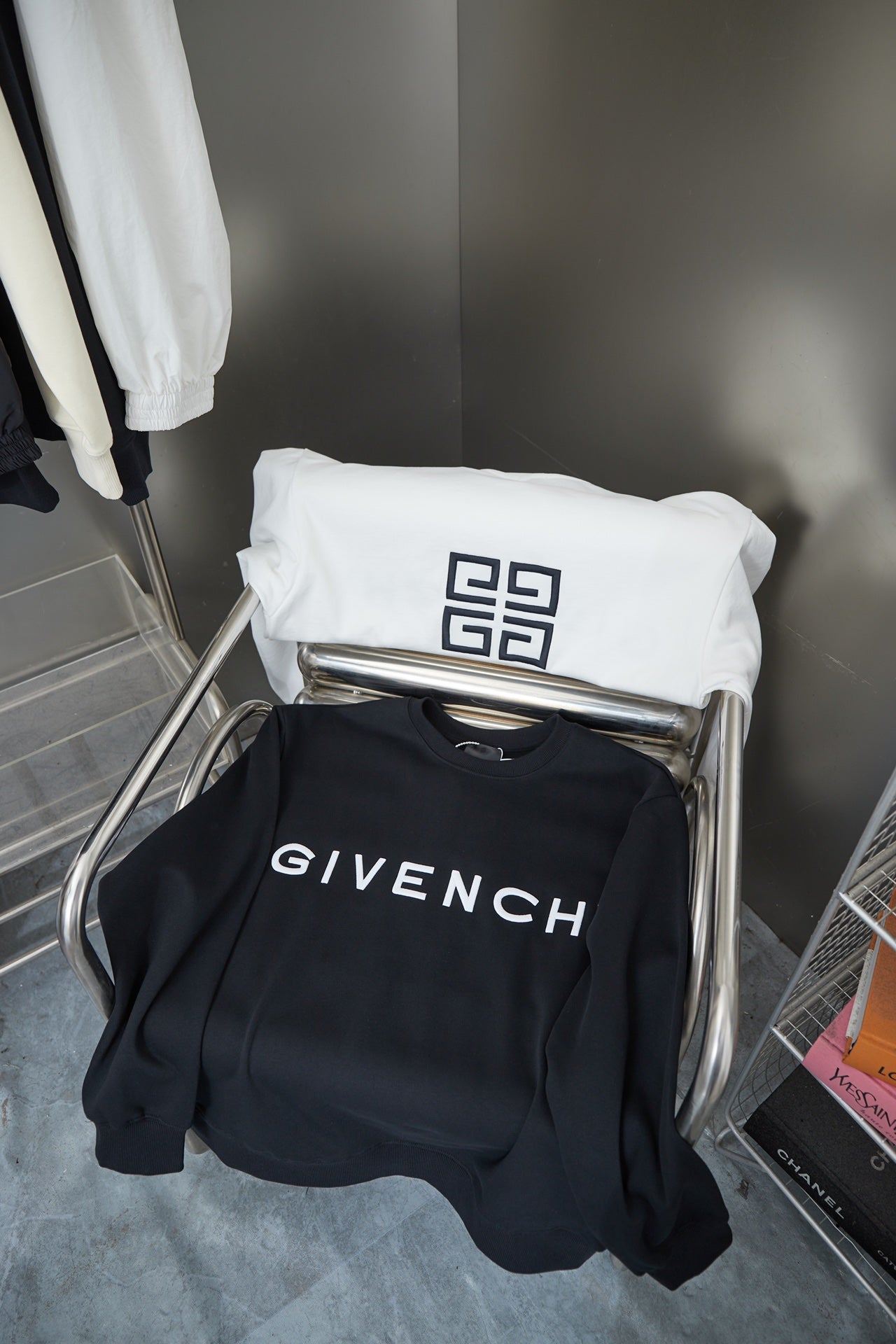 Sudadera con estampado de letras