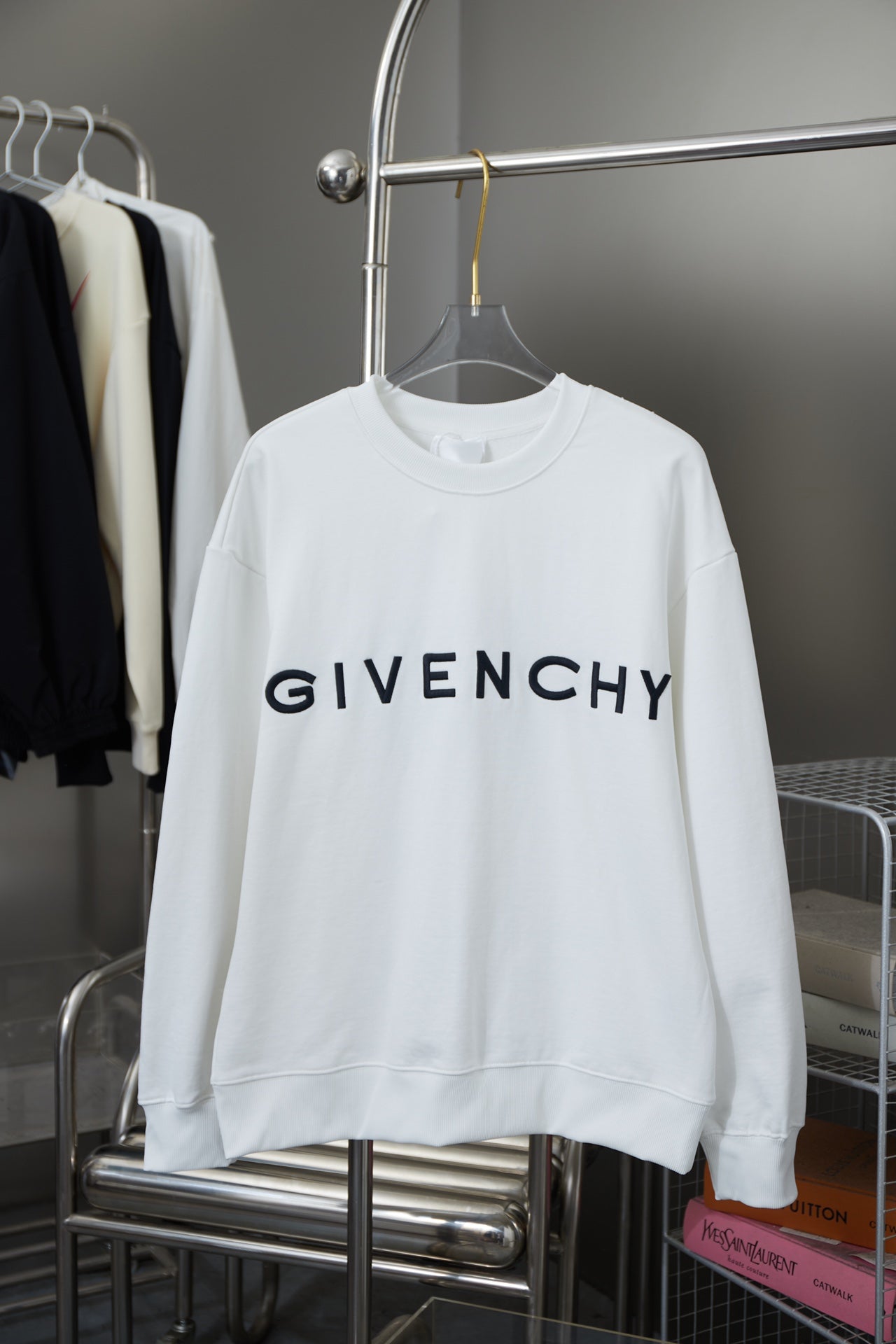 Sudadera con estampado de letras