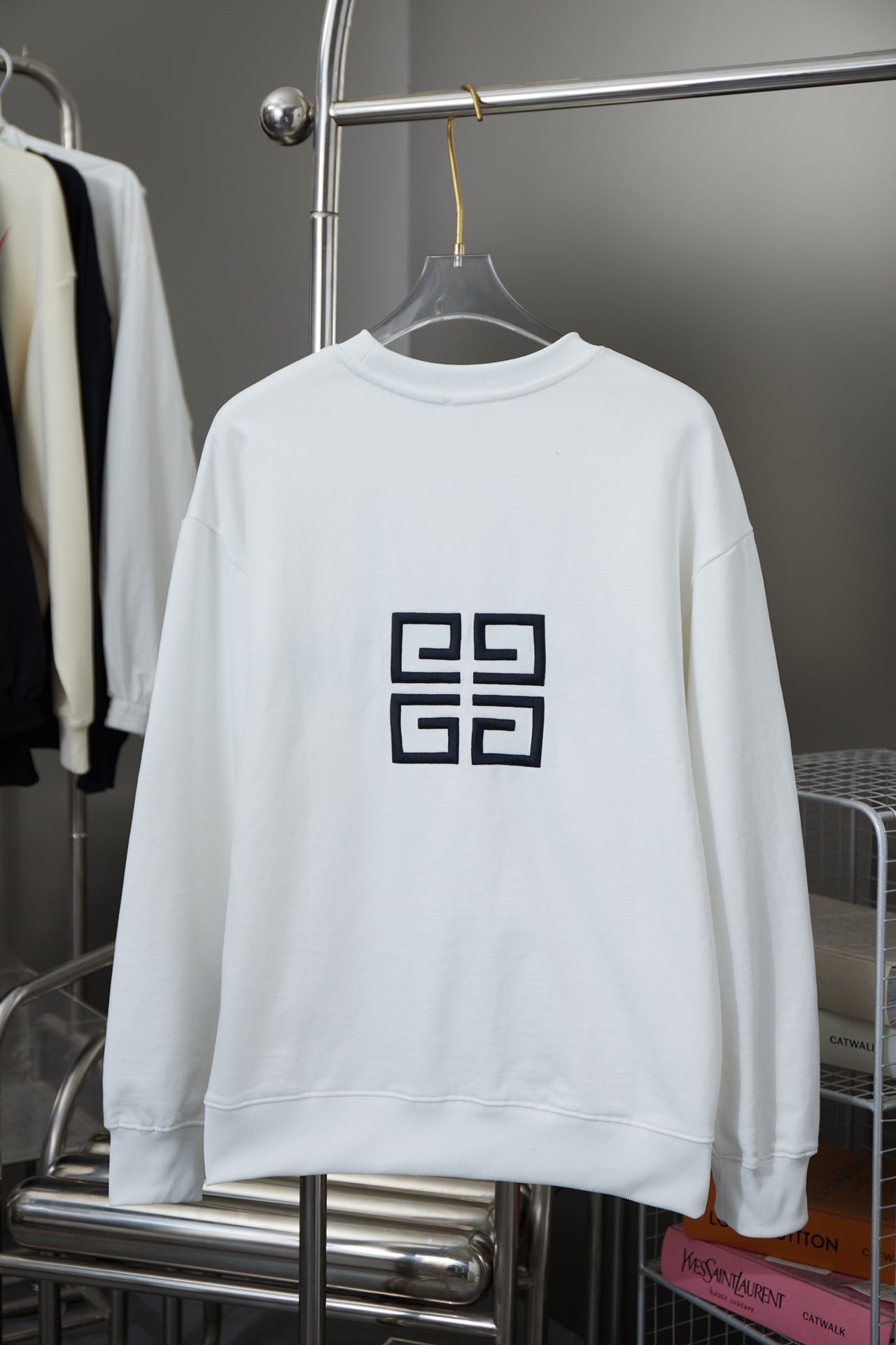 Sudadera con estampado de letras