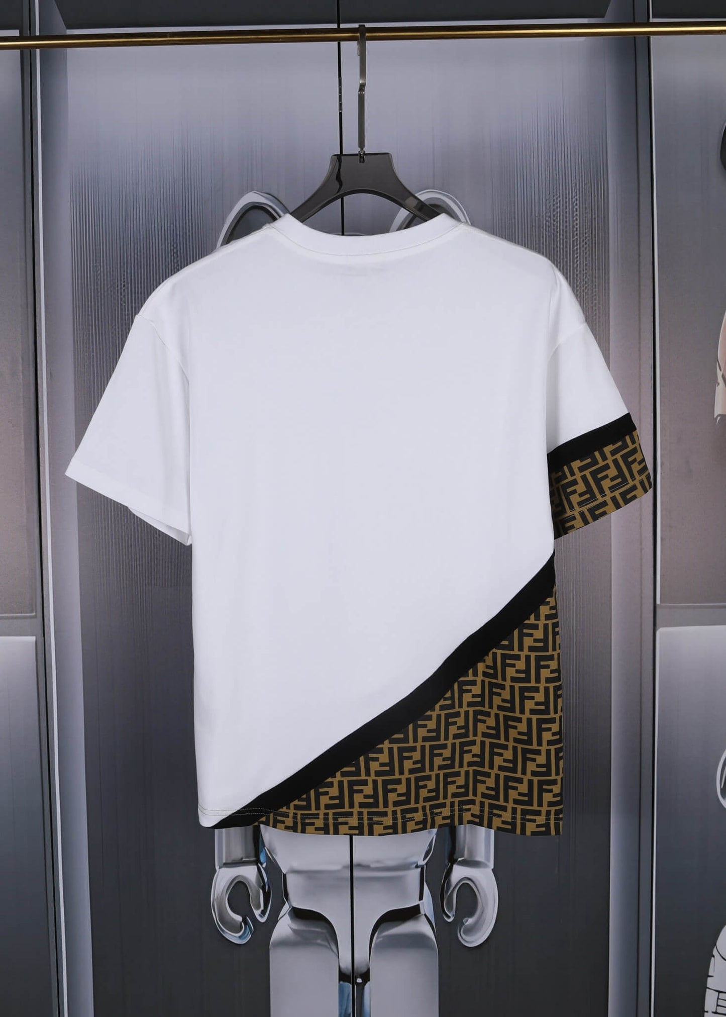 T-shirt à coutures color-block