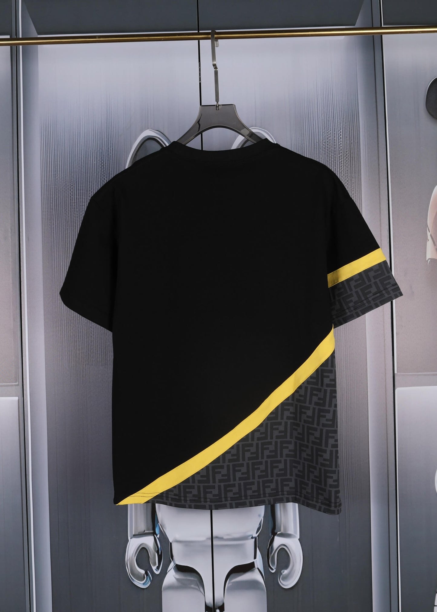 T-shirt à coutures color-block