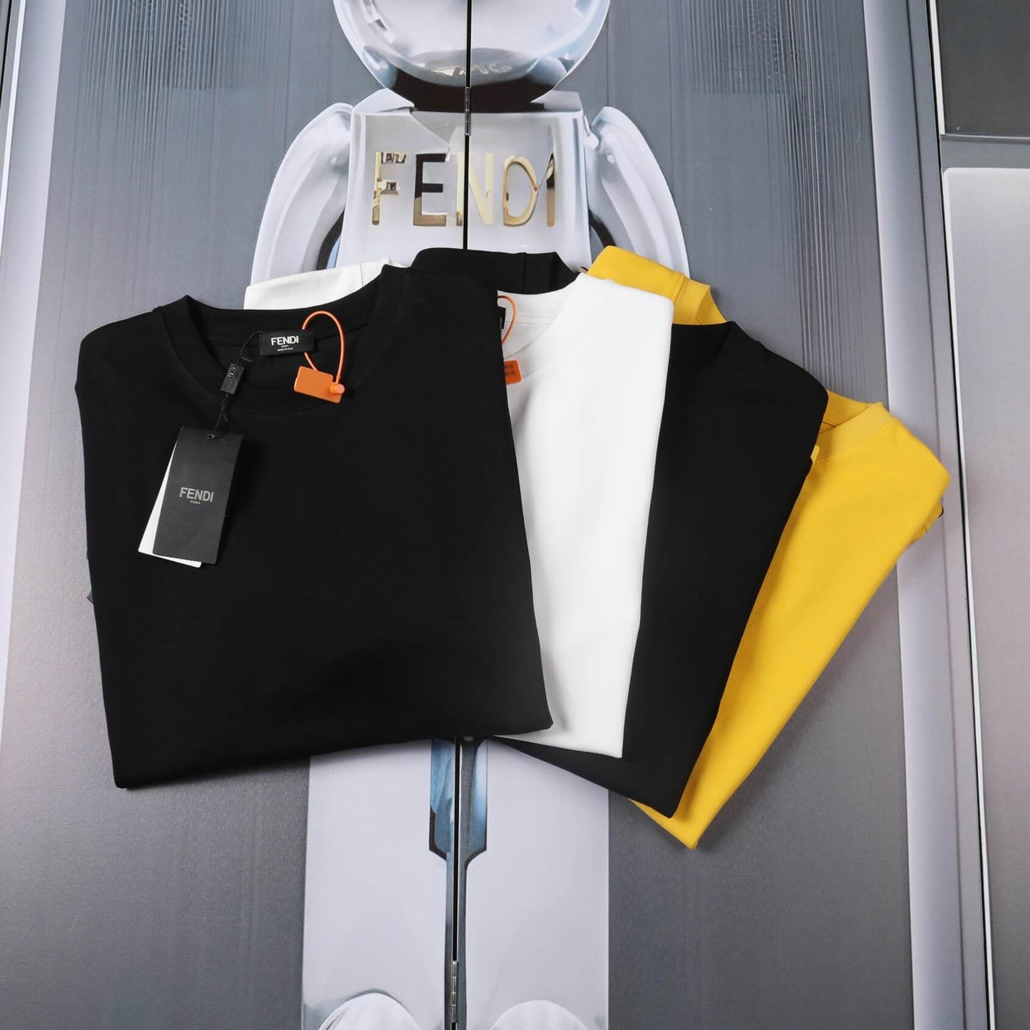 T-shirt à coutures color-block