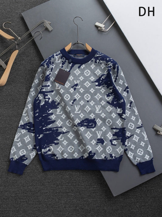 Jacquard Graffiti Sweatshirt
