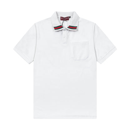 Camisa polo de rayas anudadas