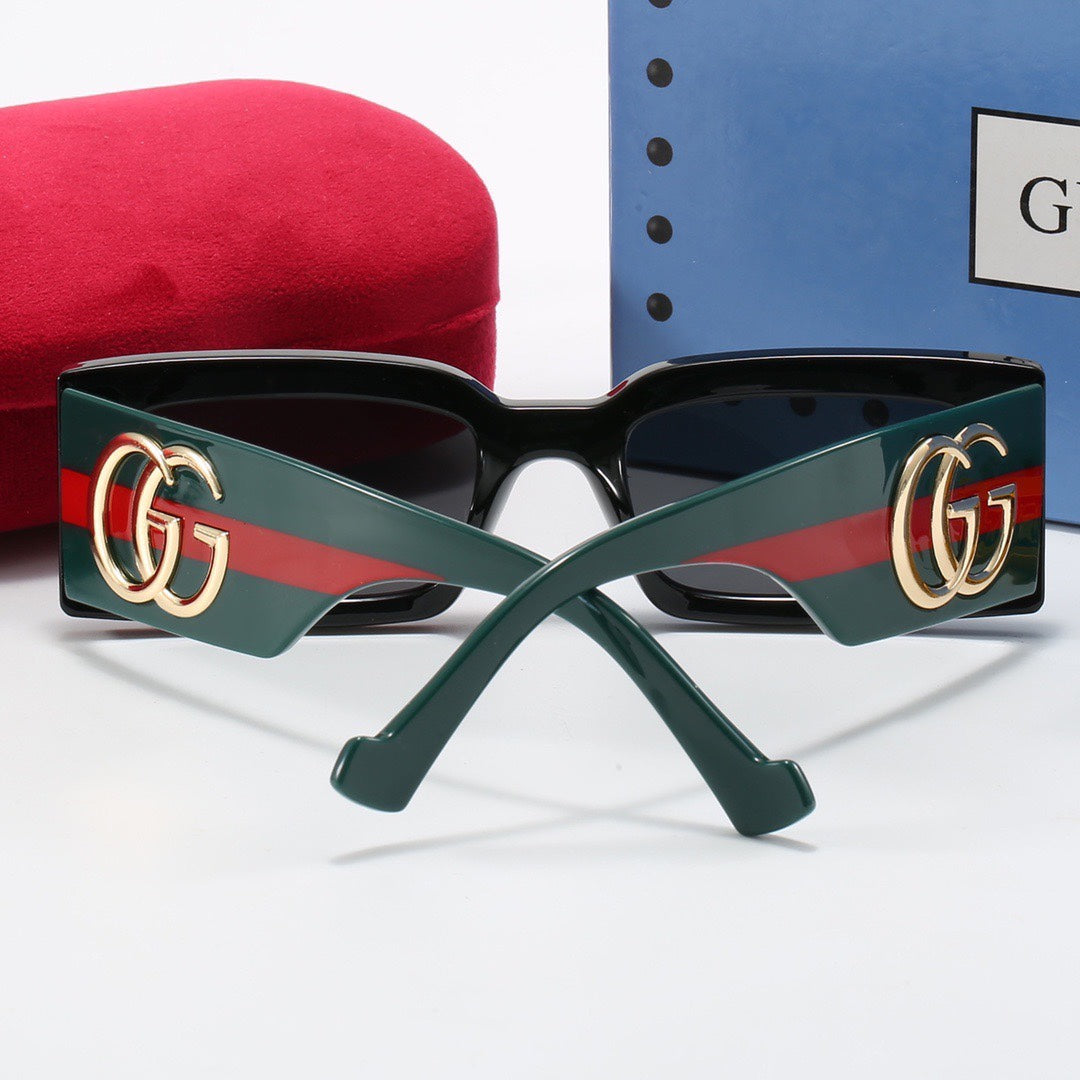 Lunettes de soleil rectangulaires