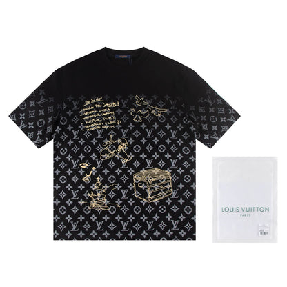 Camiseta con estampado completo