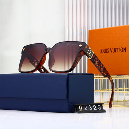 Gafas de sol huecas de gran tamaño y de moda