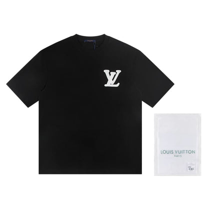 Chenille Patchwork Embroidered T-shirt