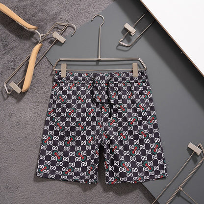 Shorts de playa con estampado completo