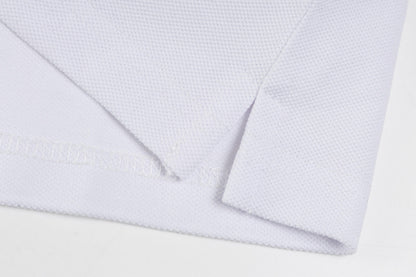 Polo à rayures et coutures