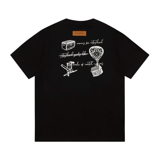 T-shirt imprimé Flying House