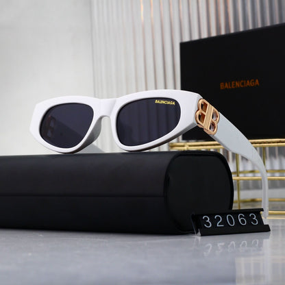 Gafas de sol cuadradas elegantes con diseño de ojo de gato