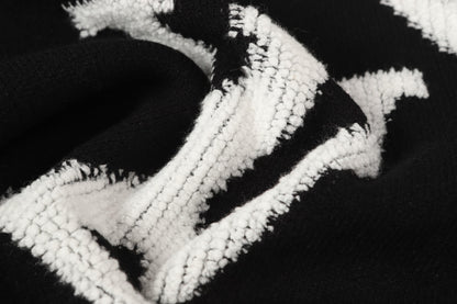 Classic Jacquard Knit Sweater