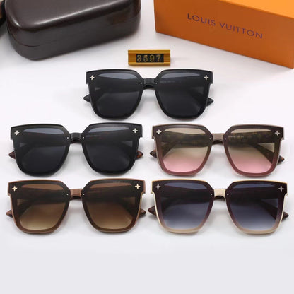 Lunettes de soleil surdimensionnées à monture intégrale