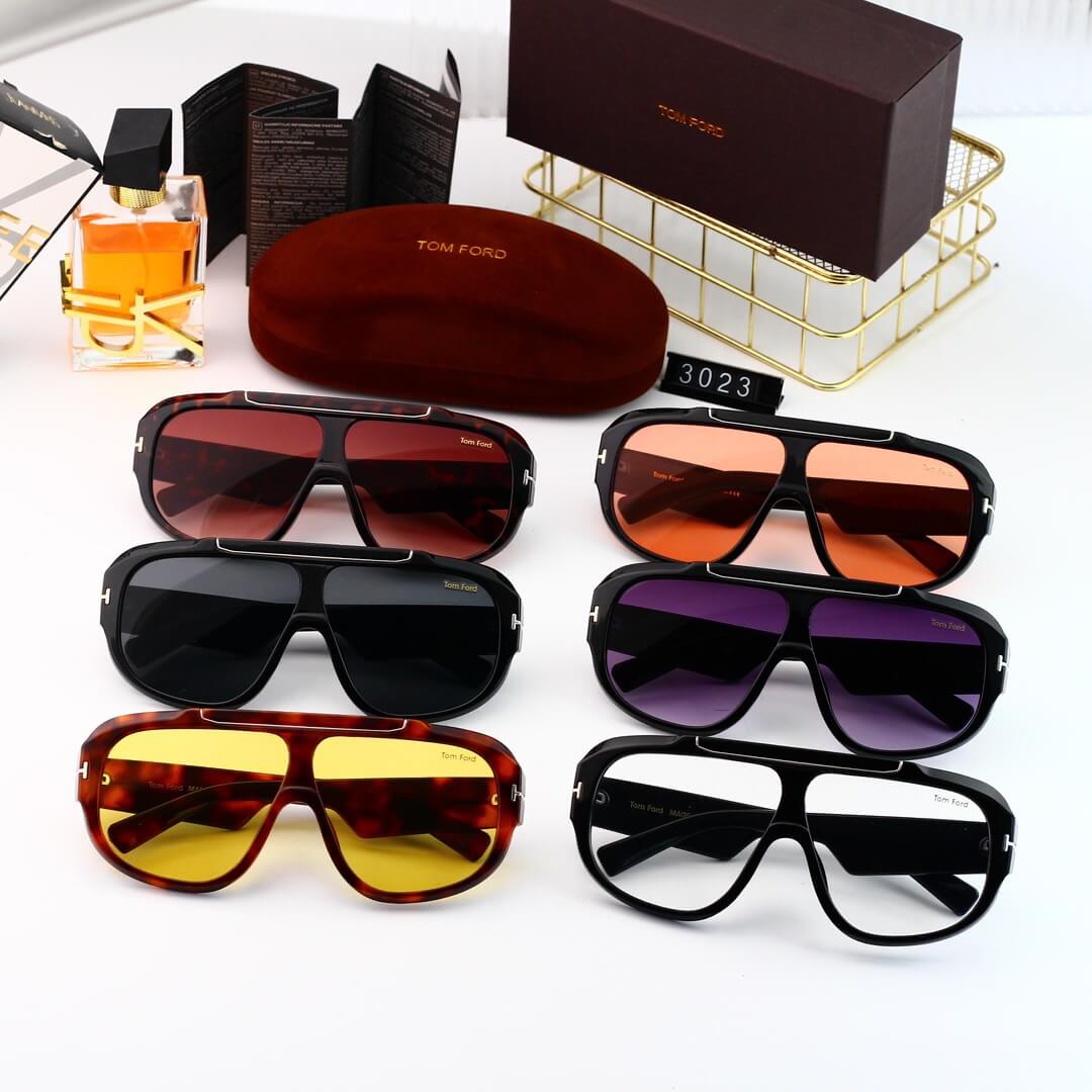 Gafas de sol grandes de diseño con montura completa
