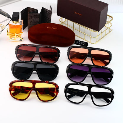 Gafas de sol grandes de diseño con montura completa