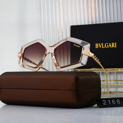 Gafas de sol poligonales únicas