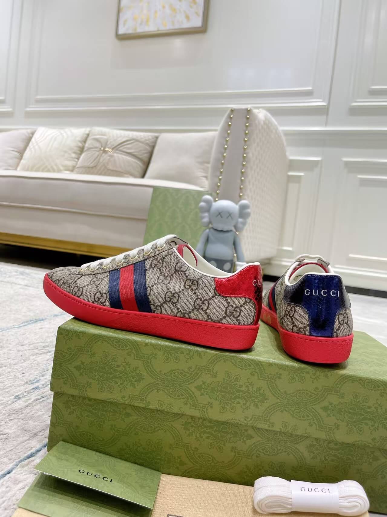 Red Sole Design Sneaker
