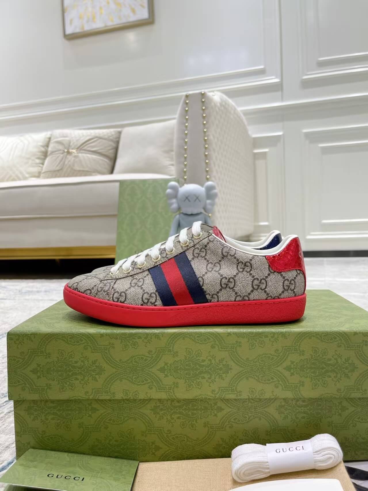 Red Sole Design Sneaker
