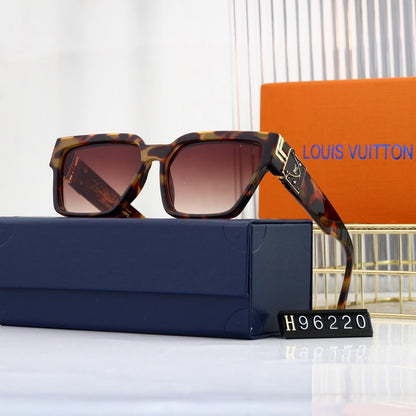 Gafas de sol cuadradas de montura completa de estilo urbano de moda