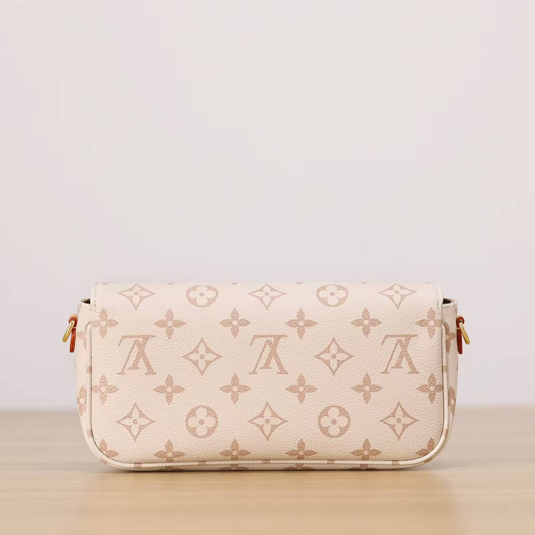 Sac à bandoulière à imprimé intégral de couleur claire