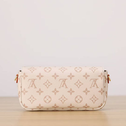 Sac à bandoulière à imprimé intégral de couleur claire