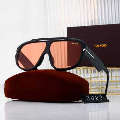 Gafas de sol grandes de diseño con montura completa