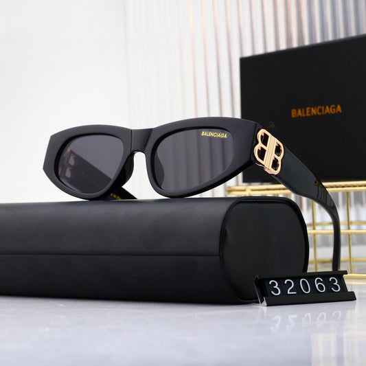 Gafas de sol cuadradas elegantes con diseño de ojo de gato