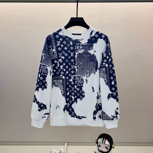 Paisley Patchwork Sweatshirt