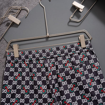 Shorts de playa con estampado completo