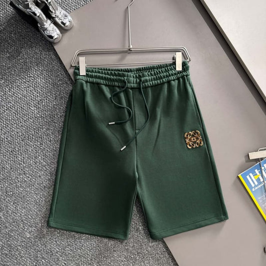 Pantalones cortos con estampado de felpa 3D