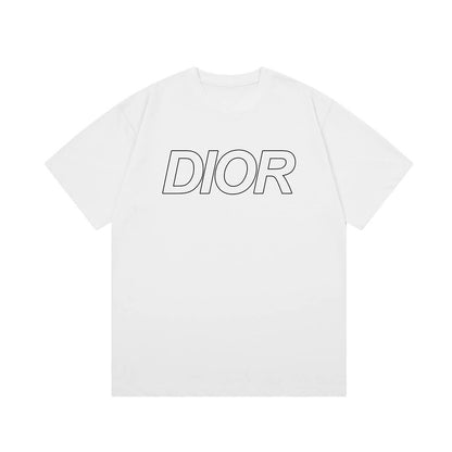 Camiseta clásica con estampado de letras