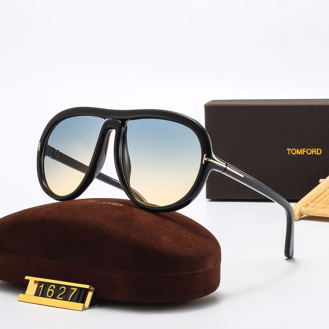 Gafas de sol casuales con montura grande
