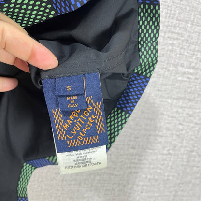 Chemise à manches courtes à imprimé intégral