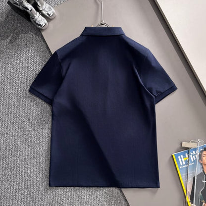 Camisa polo clásica de cuello formal