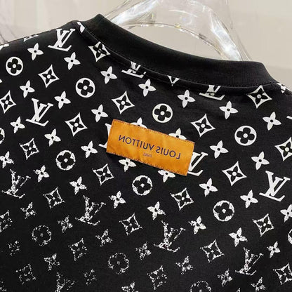 Nouveau t-shirt à imprimé dégradé