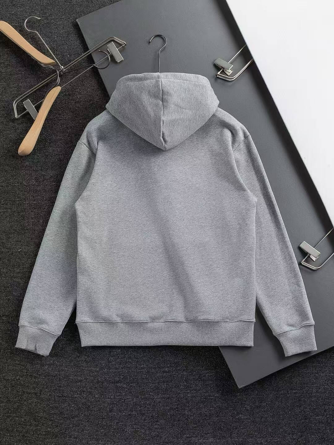 Classic Letter Embroidered Hoodie