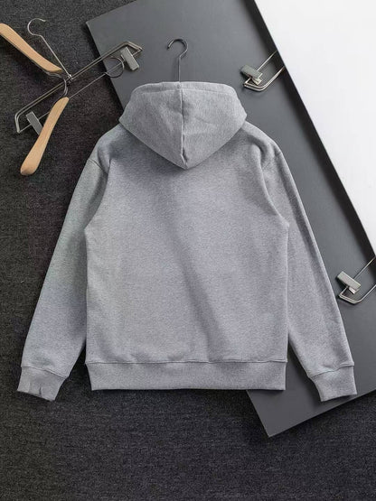 Classic Letter Embroidered Hoodie