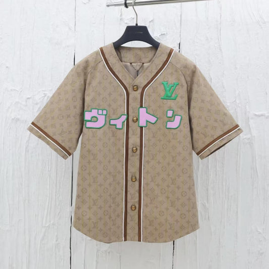 T-shirt à manches courtes vintage à imprimé japonais 3D