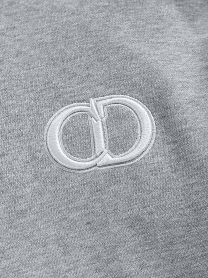 Classic Letter Embroidered Hoodie