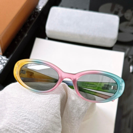 Gafas de sol estilo ojo de gato de estilo retro moderno