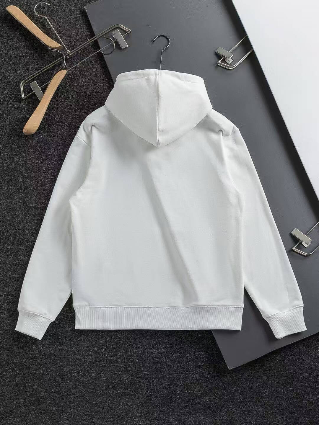 Classic Letter Embroidered Hoodie
