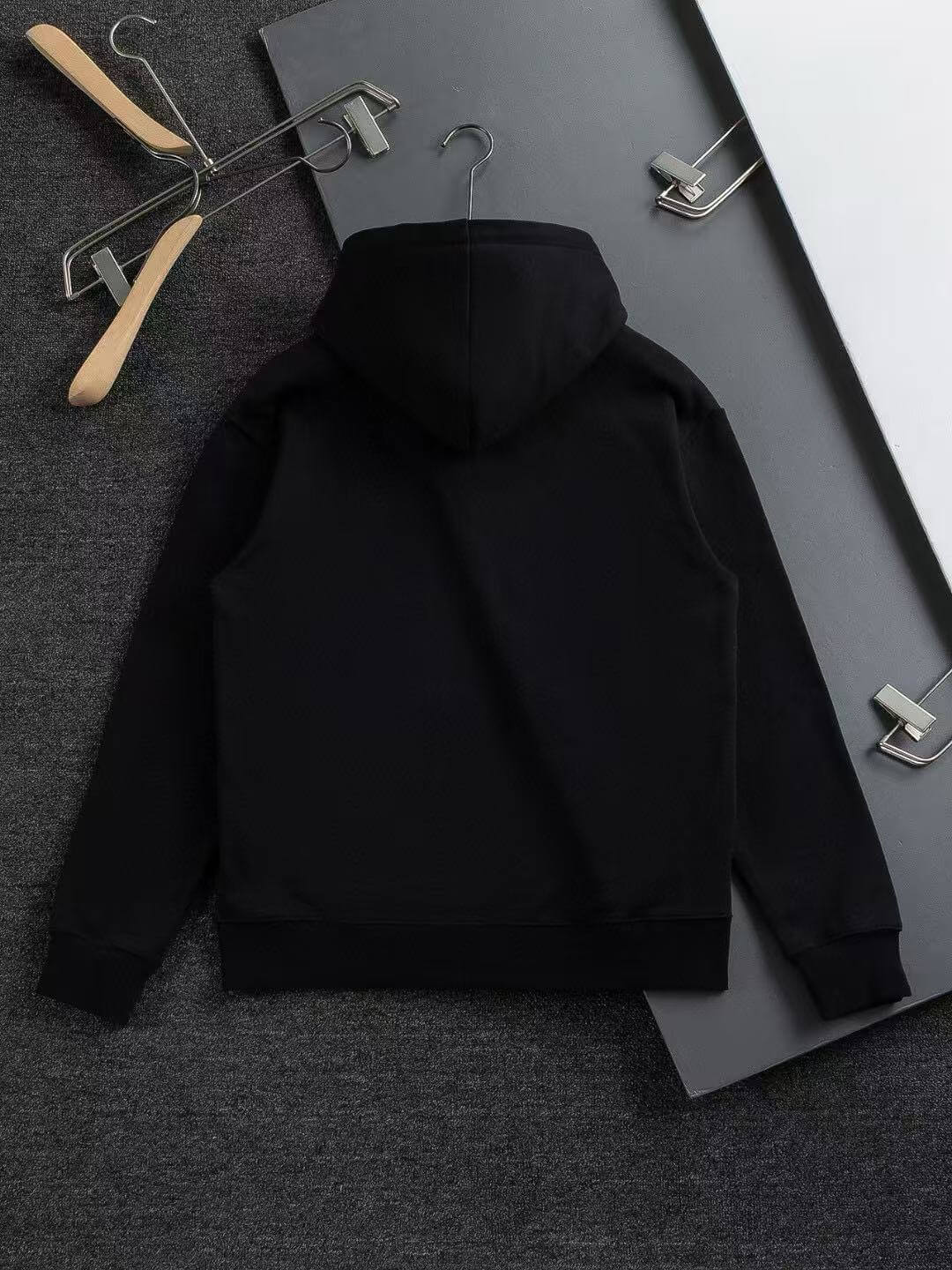 Classic Letter Embroidered Hoodie