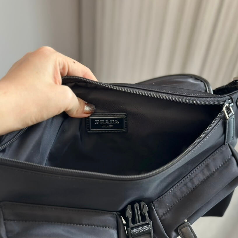 Sac bandoulière tendance à double poche