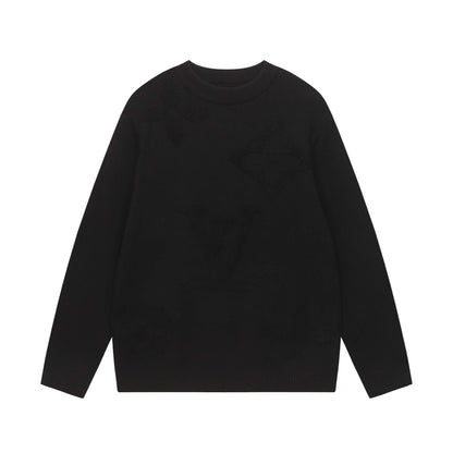 Classic Jacquard Knit Sweater