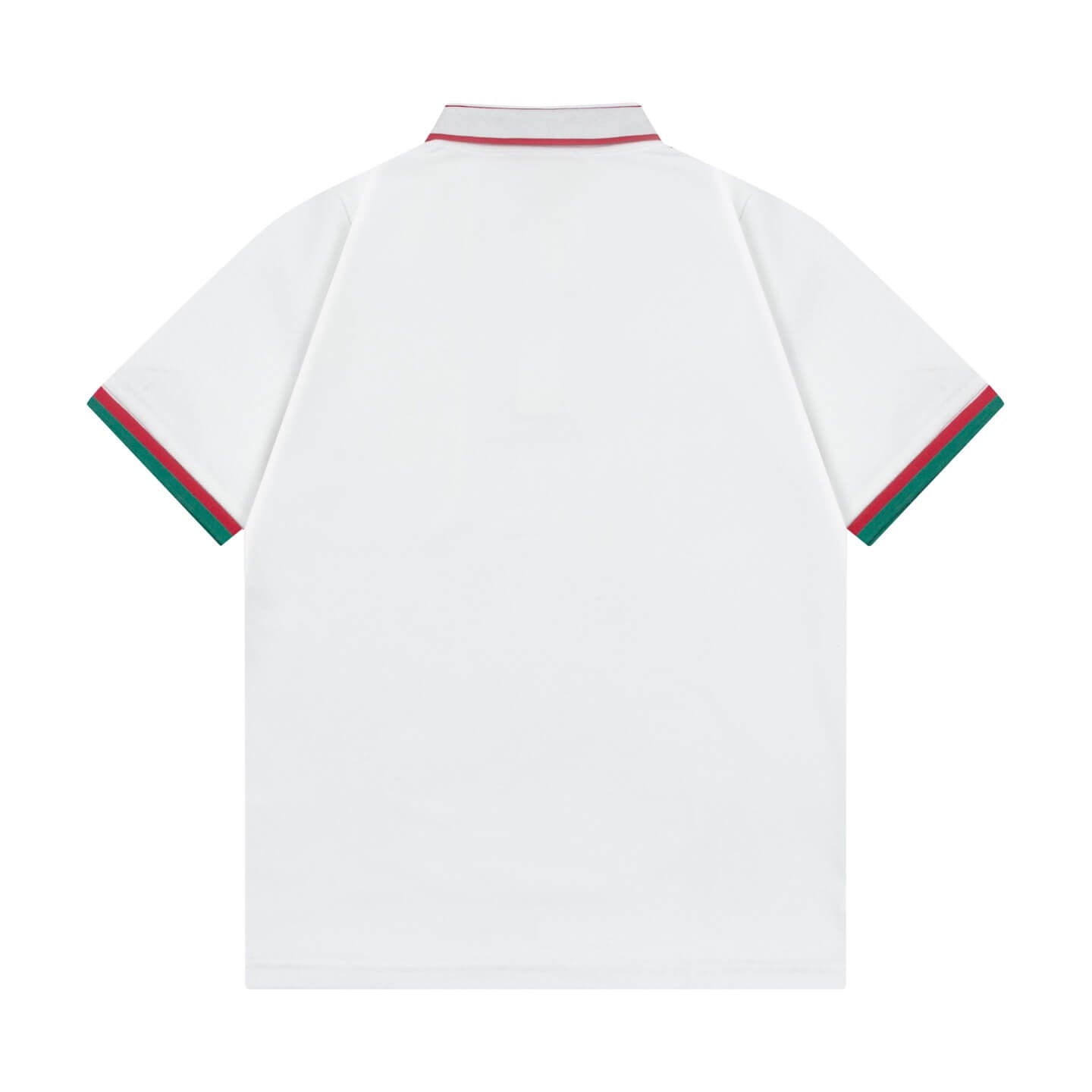 Camiseta polo de rayas bicolor