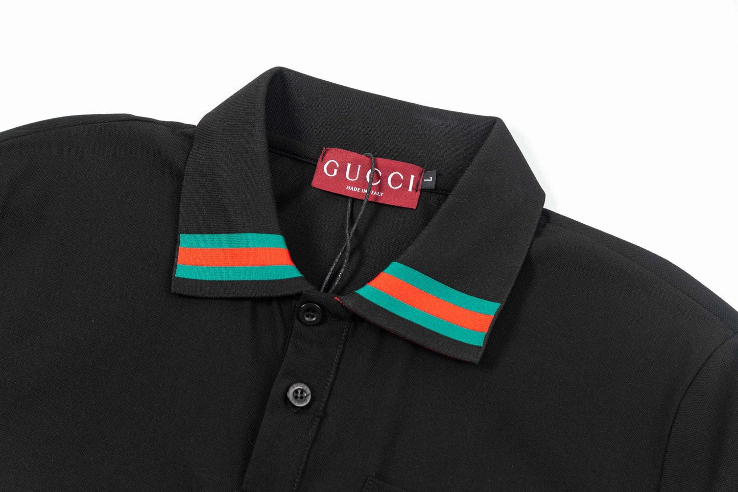 Polo de rayas con escote