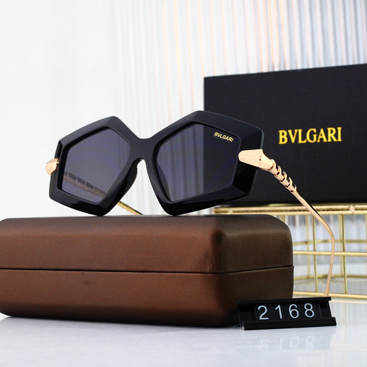 Gafas de sol poligonales únicas