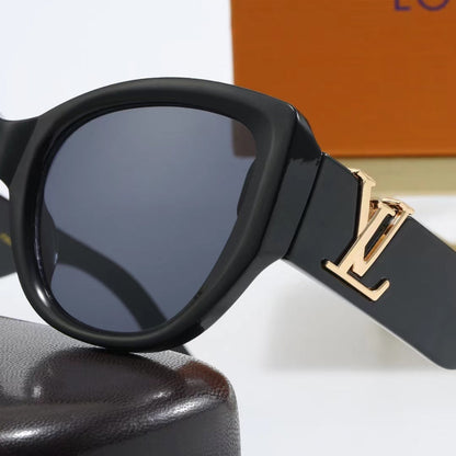 Gafas de sol elegantes y sofisticadas con forma de mariposa