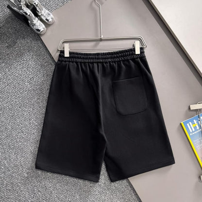 Pantalones cortos con estampado de felpa 3D